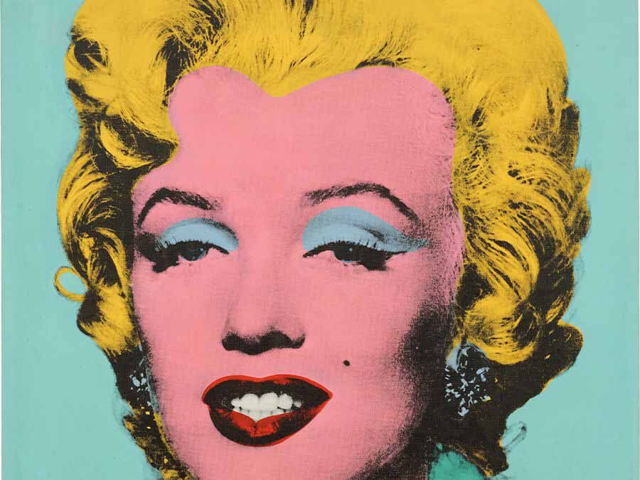 ANDY WARHOL’S LEGENDARY SHOT SAGE BLUE MARILYN up for auction in May 2022