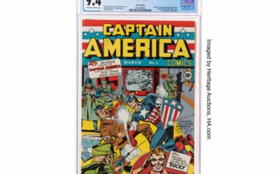 Captain America Comics #1 Up for Auction